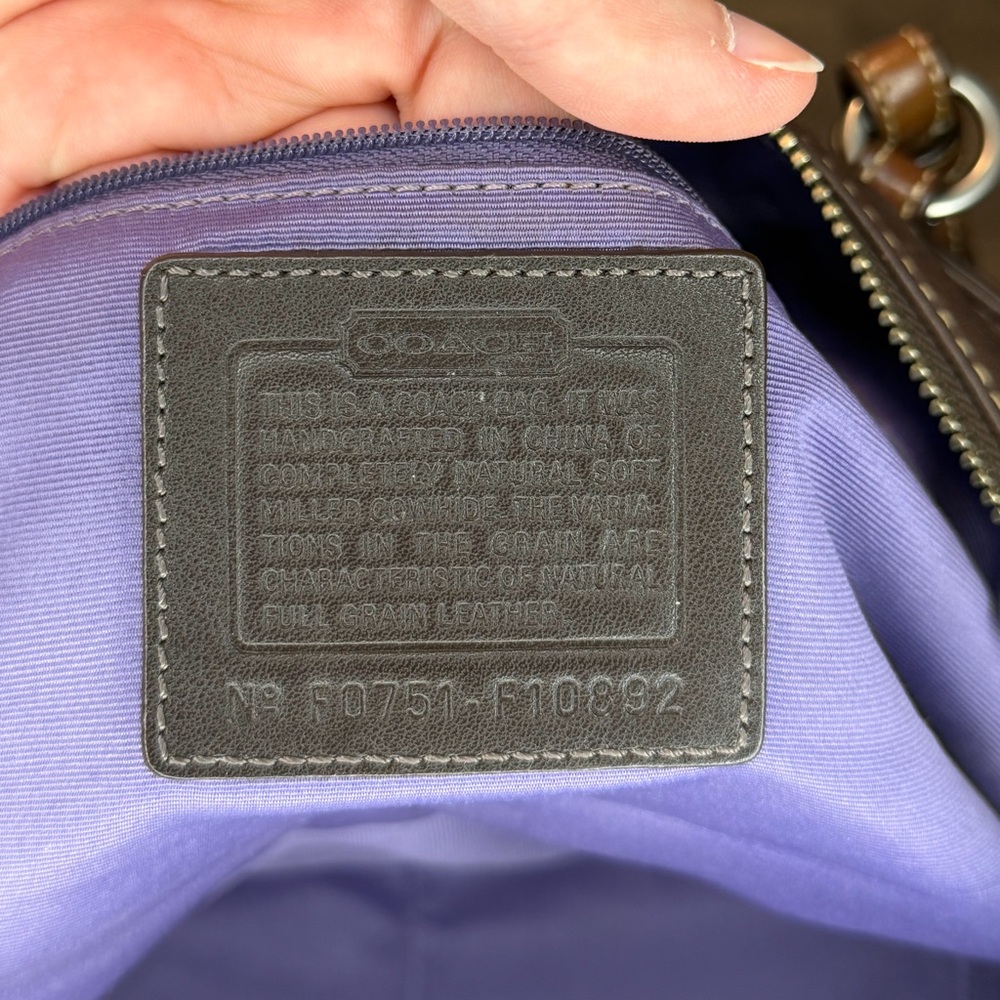 2007 Coach Chelsea Soft Milled Leather Bag - Picture 8 of 14
